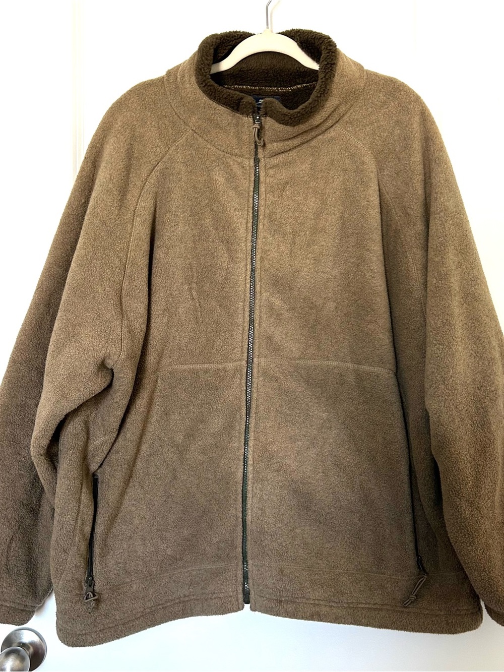 Bailey’s Point Fleece Jacket Tan Size XXL Sherpa Lined